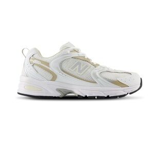 New Balance White and Gold 530
